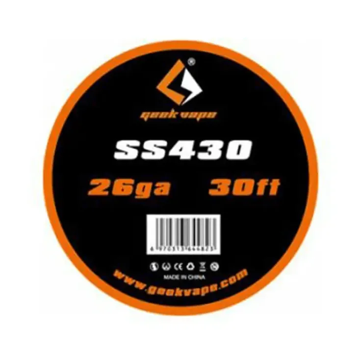 Drut GEEKVAPE SS430 26ga o długości 30 stóp