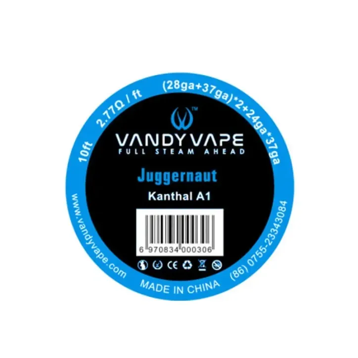 Drut VANDY VAPE Juggernaut KA1 o wysokiej oporności 26 AWG