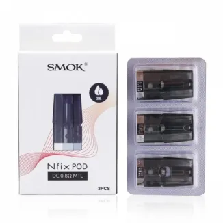 Wkład - kartridź Smok Nfix DC MTL - 0.8ohm - 3szt - Wkład - kartridź Smok Nfix DC MTL - 0.8ohm - 3szt -  - 50