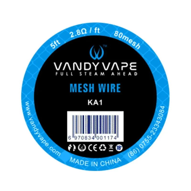 Drut VANDYVAPE Mesh wire KA1 80mesh 5ft - Drut VANDYVAPE Mesh wire KA1 80mesh 5ft -  - 20