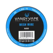 Drut VANDYVAPE Mesh wire N80 100mesh 5ft - Drut VANDYVAPE Mesh wire N80 100mesh 5ft -  - 20