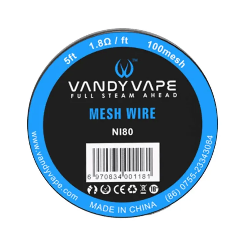 Drut VANDYVAPE Mesh wire N80 100mesh 5ft - Drut VANDYVAPE Mesh wire N80 100mesh 5ft -  - 20