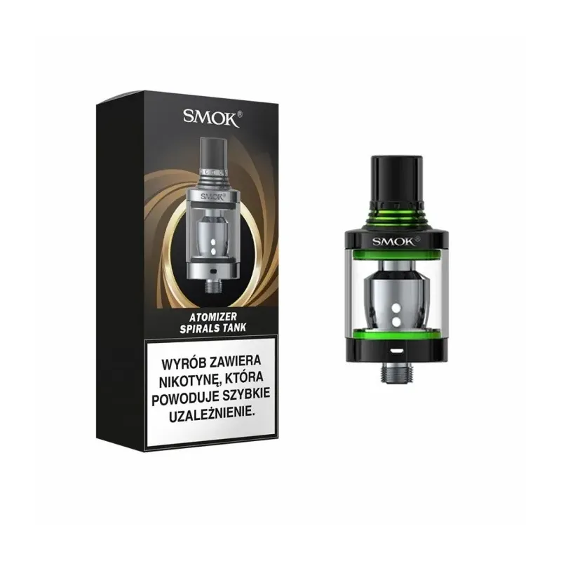 Atomizer Smok Spirals - Black Green - Atomizer Smok Spirals - Black Green -  - 99