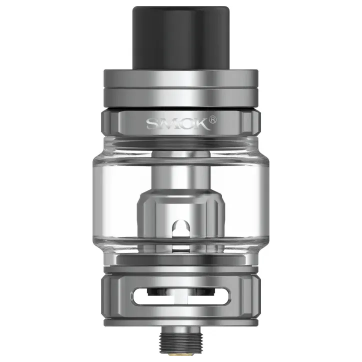 Atomizer Smok TFV9 w kolorze srebrnym do e-papierosów