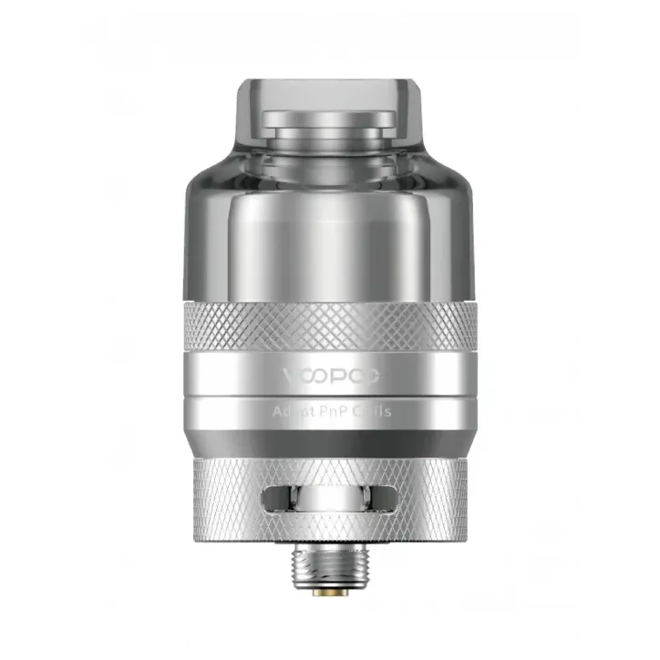 Atomizer VooPoo RTA Pod tank w kolorze srebrnym