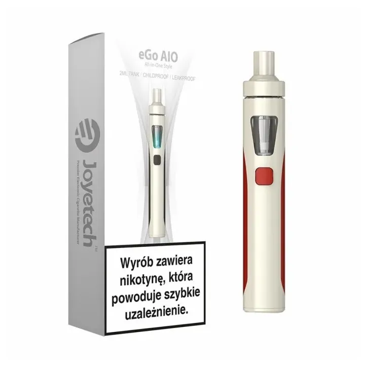 Stick Joyetech eGo AIO w kolorze białym i czerwonym