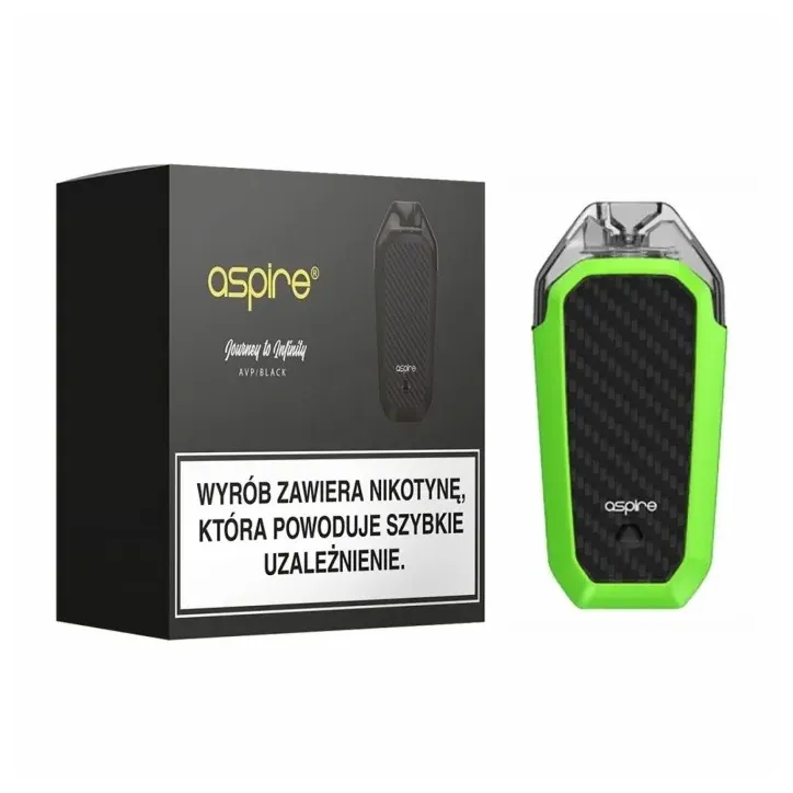 POD Aspire AVP AIO w kolorze Lime Green