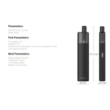 POD Aspire Vilter w kolorze Grey - elegancki system podowy