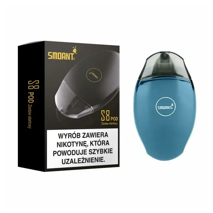 POD Smoant S8 w kolorze Brozen Blue