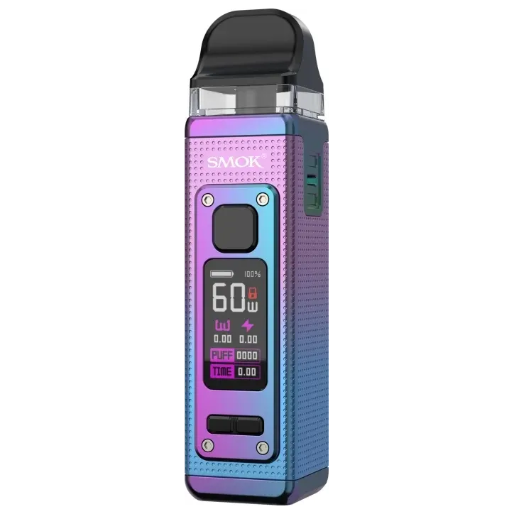 POD Smok RPM4 w kolorze Cyan Pink - nowoczesny zestaw vapingowy