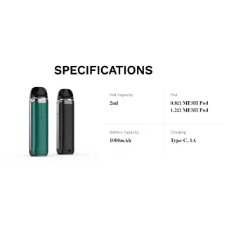 POD Vaporesso LUXE Q w kolorze Blue - nowoczesny system pod