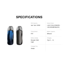 POD Vaporesso Zero 2 w kolorze Black Blue