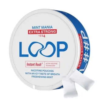 Saszetki nikotynowe LOOP - Mint Mania 20mg/g -  -  - 20