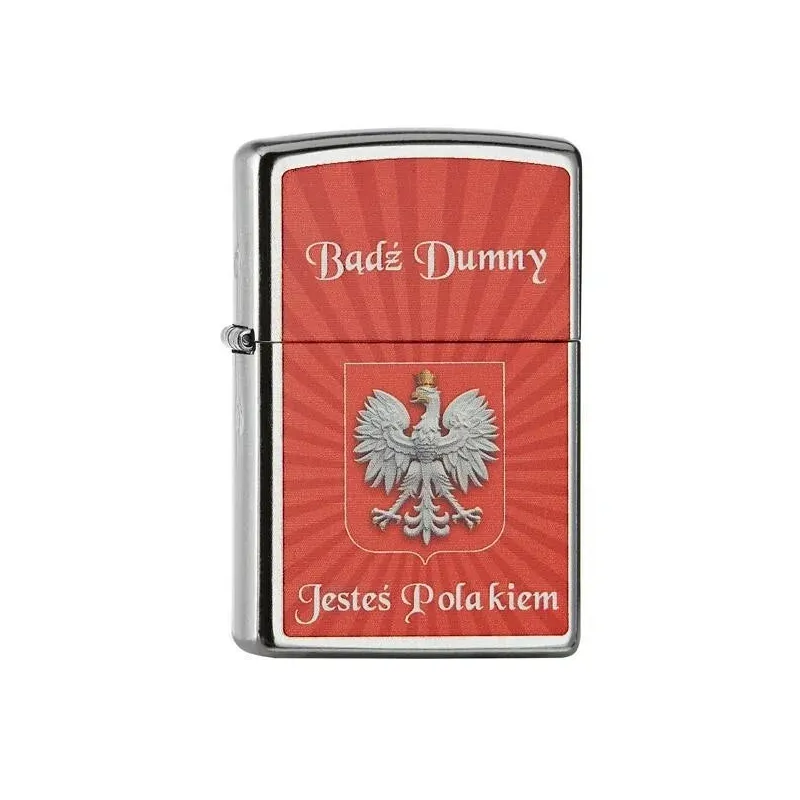 Zapalniczka ZIPPO - BE PROUD STREET CHROME -  -  - 149