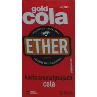 Karta/wkładka aromatyzująca ETHER - Cola - Karta/wkładka aromatyzująca ETHER - Cola -  - 1