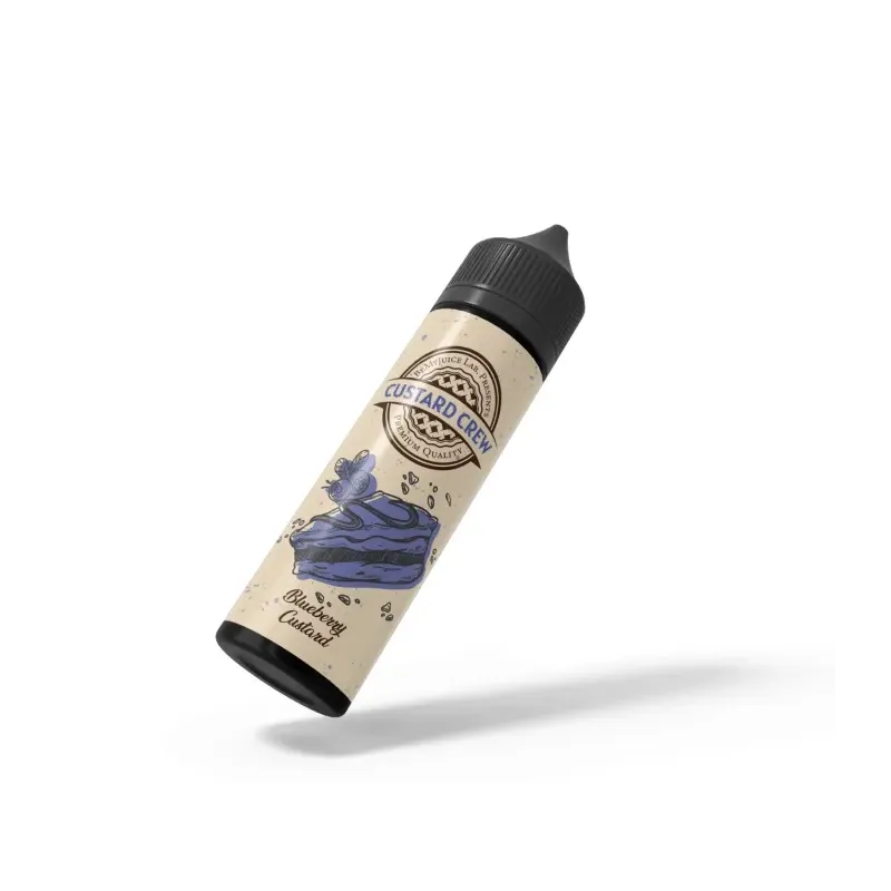 Longfill Custard Crew 10/60ml - Blueberry Custard-26