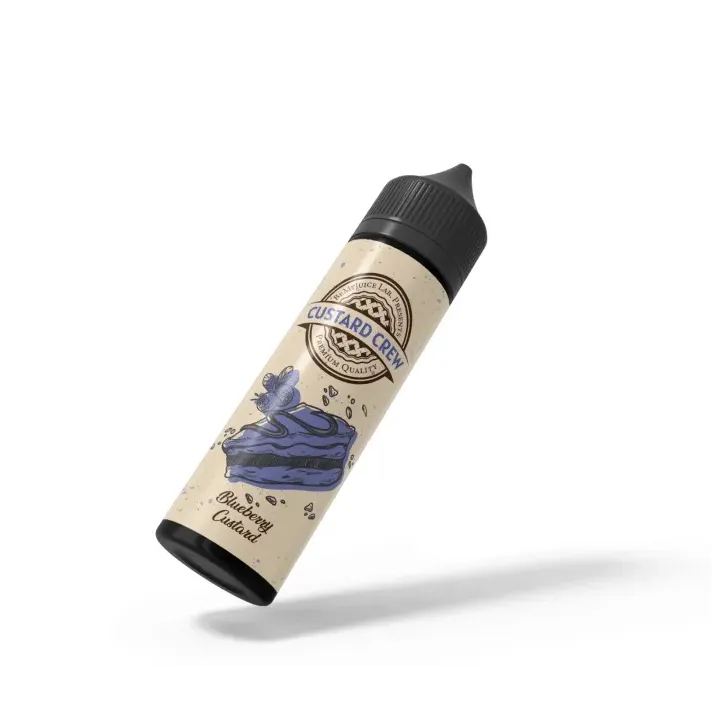 Longfill Custard Crew 10ml liquidu o smaku Blueberry Custard w butelce 60ml