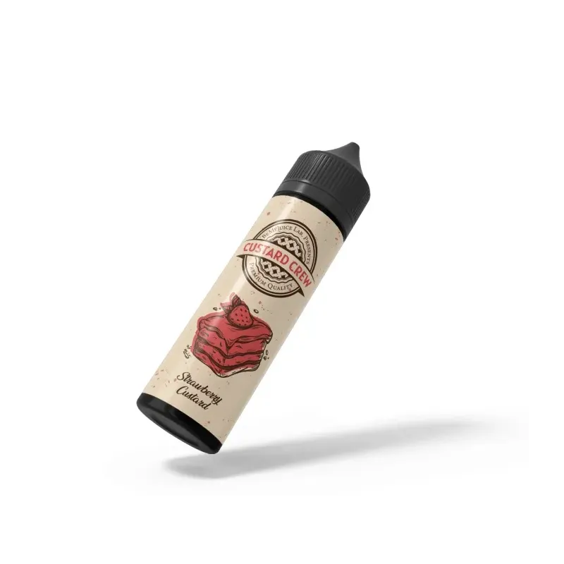 Longfill Custard Crew 10/60ml - Strawberry Custard-26