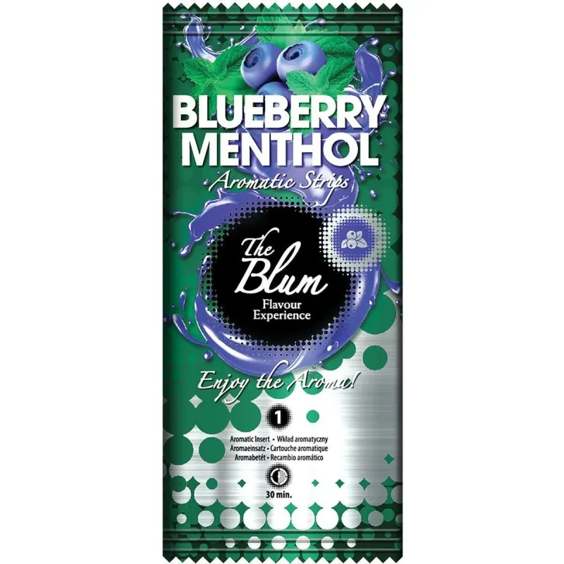 Karta wkładka aromatyzująca The Blum - Blueberry Menthol -  -  - 1