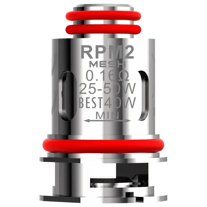 Grzałka Smok RPM 2 Meshed o oporności 0.16ohm, 5 sztuk w opakowaniu