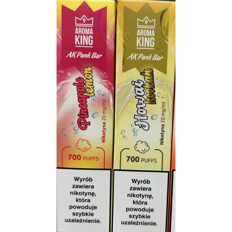 E-papieros AROMA KING PANKBAR 700+ -  -  - 27