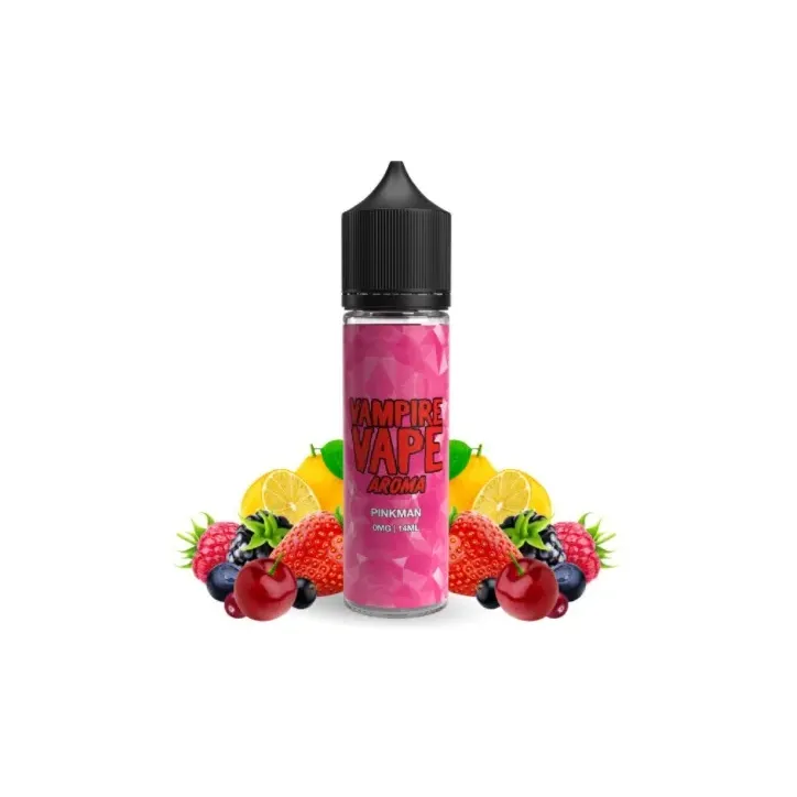 VAMPIRE VAPE LONGFILL o smaku PINKMAN, 14ml liquidu w 60ml butelce