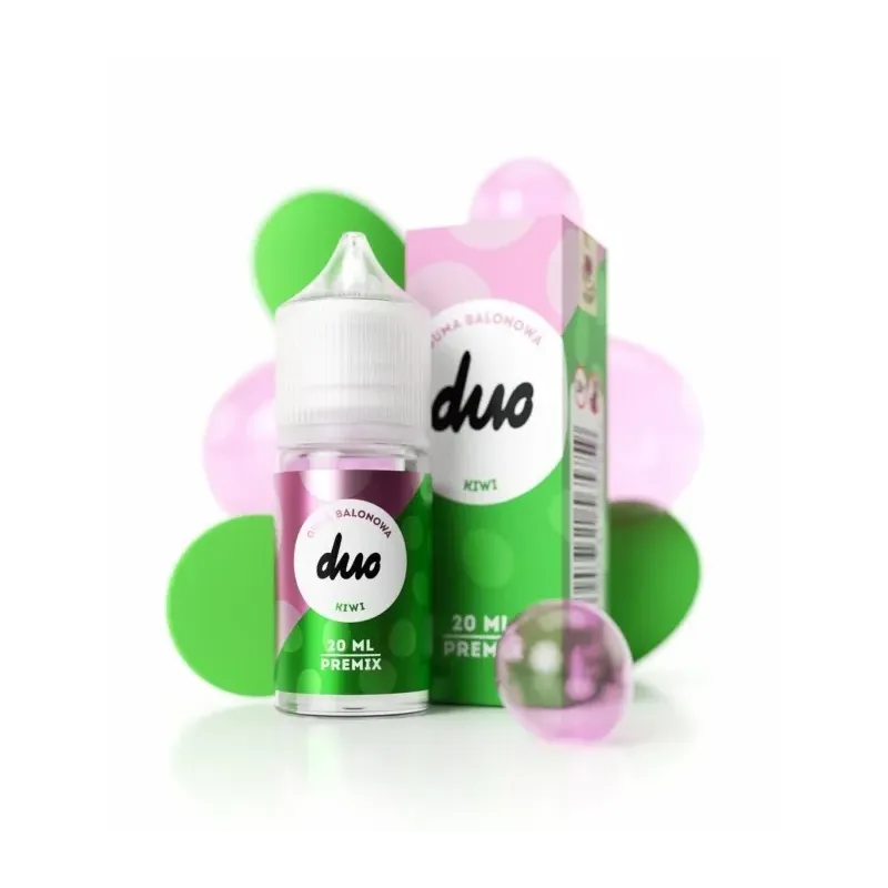 Premix Shortfill Duo 20ml - Guma Balonowa Kiwi-39