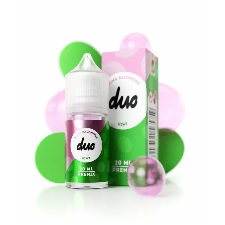 Shortfill Duo 20ml o smaku Gumy Balonowej z Kiwi