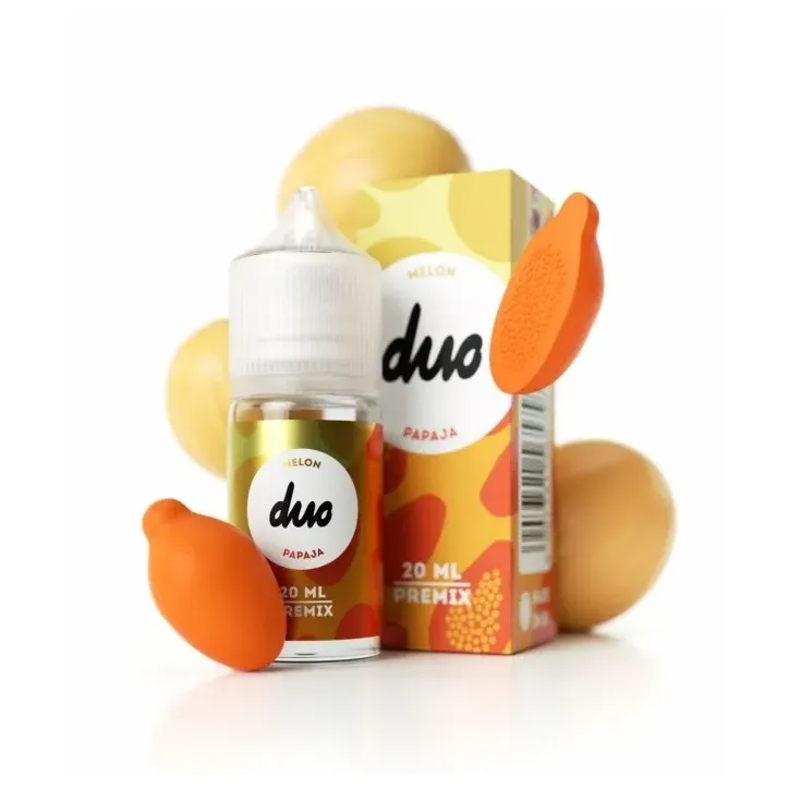 Shortfill Duo 20ml o smaku Melon Papaja w butelce 60ml