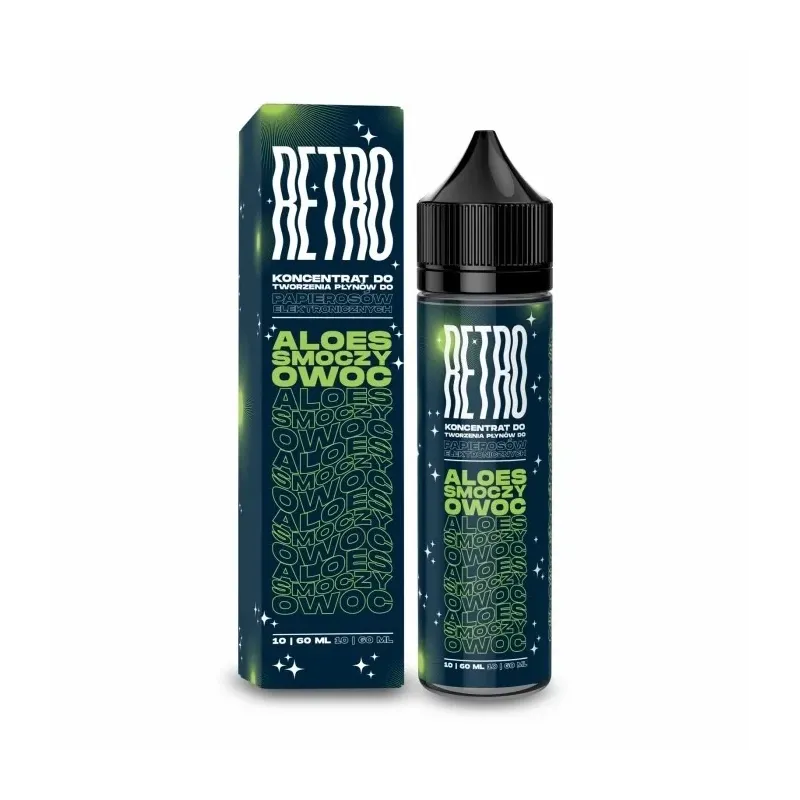 Premix Longfill Retro 10/60ml - Aloes Smoczy Owoc-28