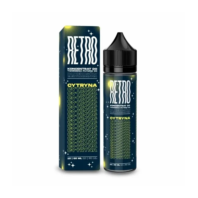 Premix Longfill Retro 10/60ml - Cytryna-28