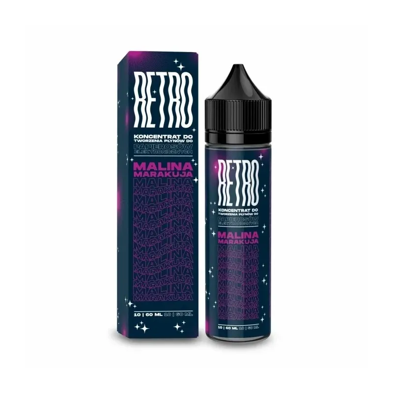 Premix Longfill Retro 10/60ml - Malina Marakuja-28