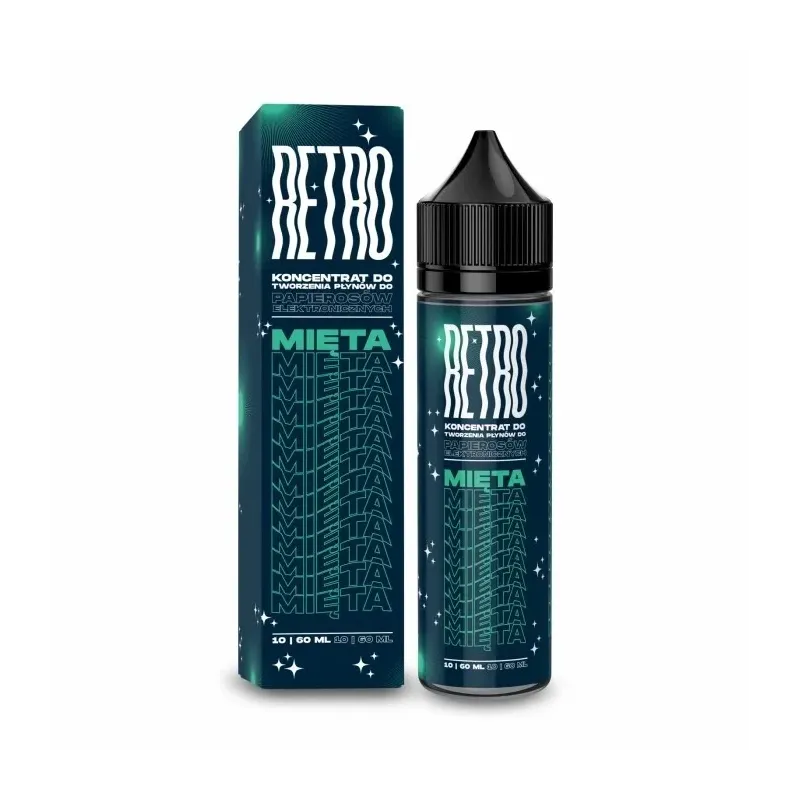 Premix Longfill Retro 10/60ml - Mięta-28