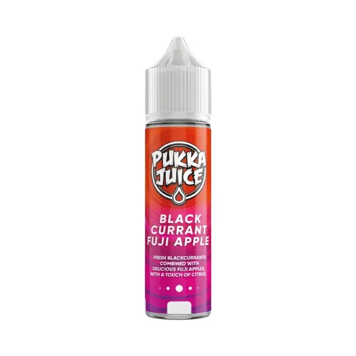 PUKKA JUICE LONGFILL o smaku czarnej porzeczki i jabłka Fuji, 60ml