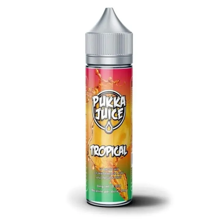 PUKKA JUICE LONGFILL o smaku TROPICAL - 60ml butelka z 9ml liquidu