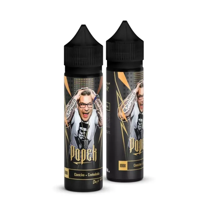 POPEK VAPE LONGFILL 10ml liquidu o smaku ciastka i czekolady w 60ml butelce