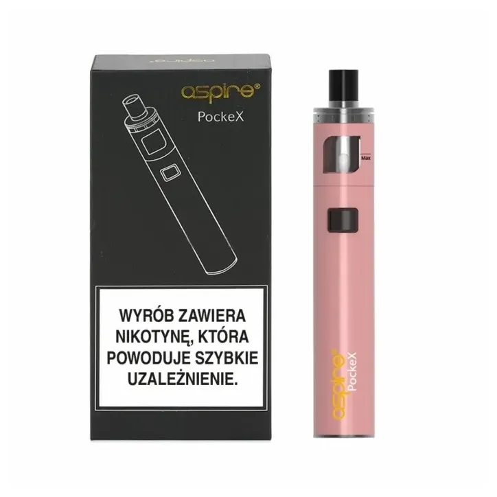 Stick Aspire PockeX w kolorze Rose Gold