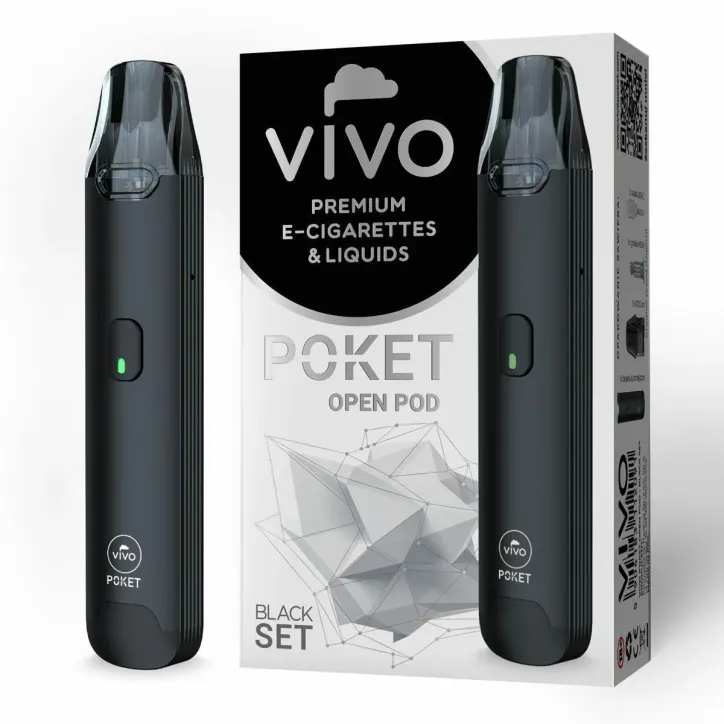 E-papieros VIVO POKET z otwartym systemem POD do vapingu