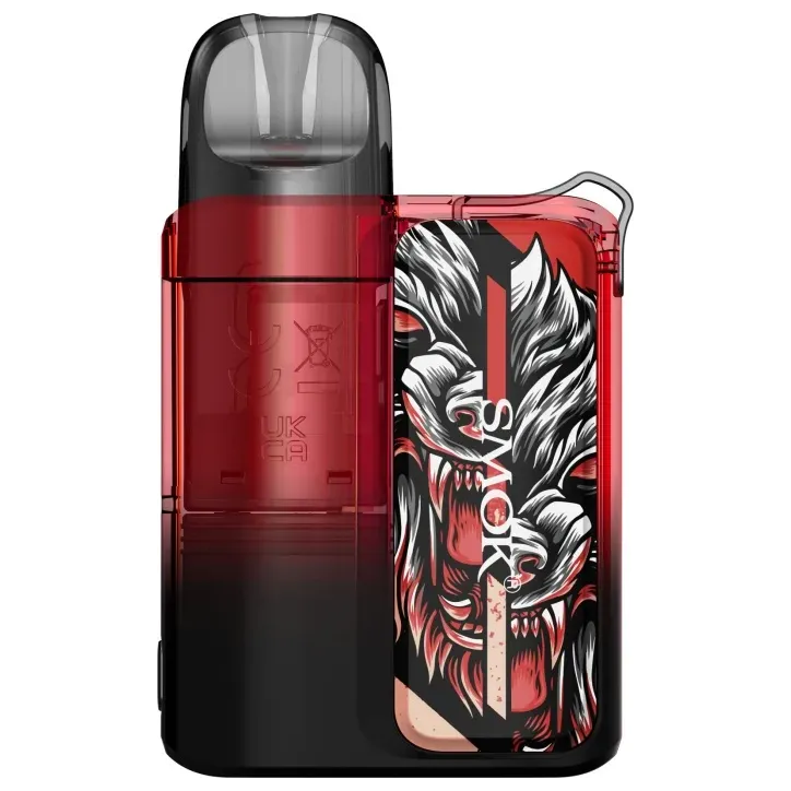 POD Smok Solus G-Box w kolorze Transparent Red