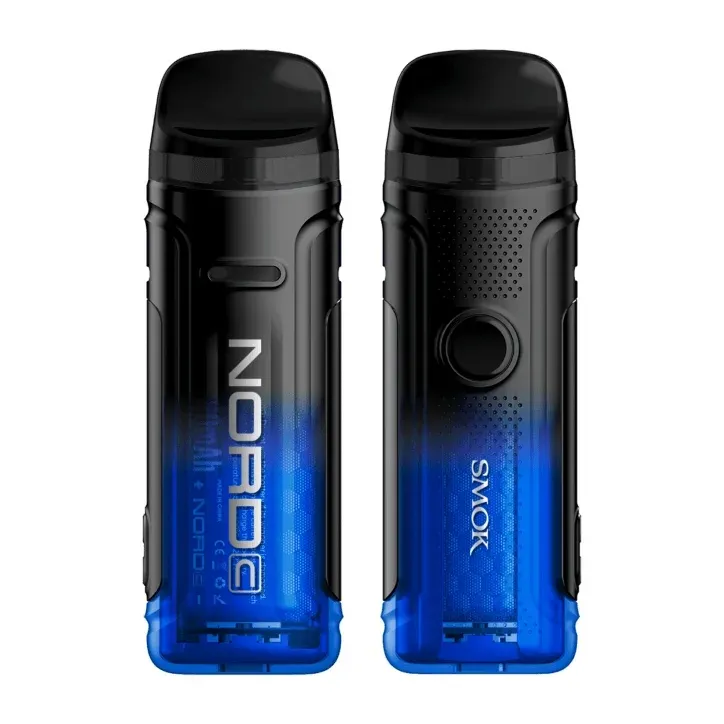 POD Smok Nord C w kolorze Transparent Blue