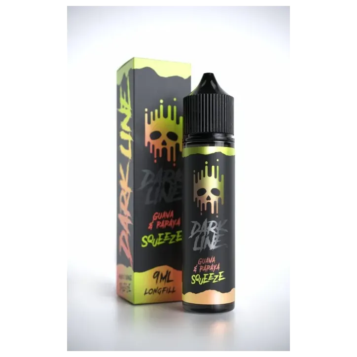 Longfill Dark Line Squeeze Guava Papaya - 60ml butelka z 9ml liquidu