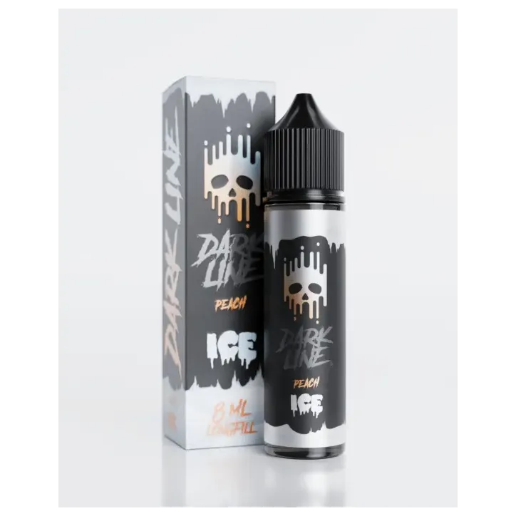 Longfill Dark Line ICE Peach - 6ml liquidu w 60ml butelce