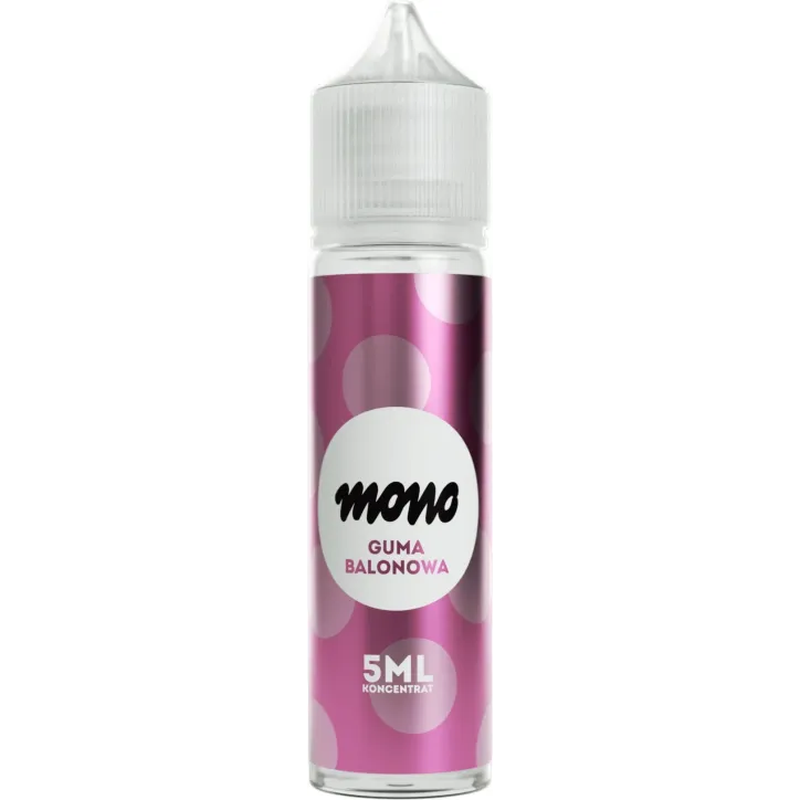 Longfill Mono 5ml o smaku gumy balonowej w butelce 60ml