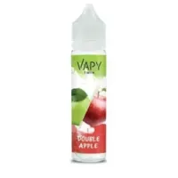 PREMIX LONGFILL VAPY TWIN 10/60ml-  DOUBLE APPLE-21