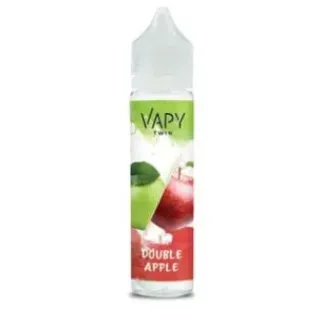 PREMIX LONGFILL VAPY TWIN 10/60ml-  DOUBLE APPLE-21