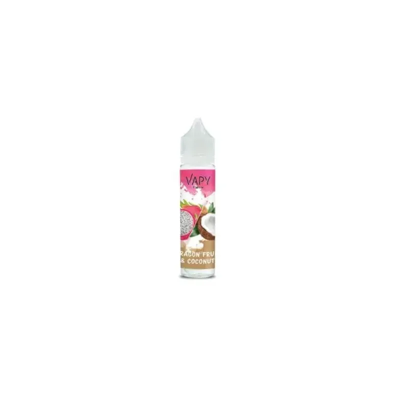 PREMIX LONGFILL VAPY TWIN 10/60ml-  DRAGON FRUIT & COCONUT-21