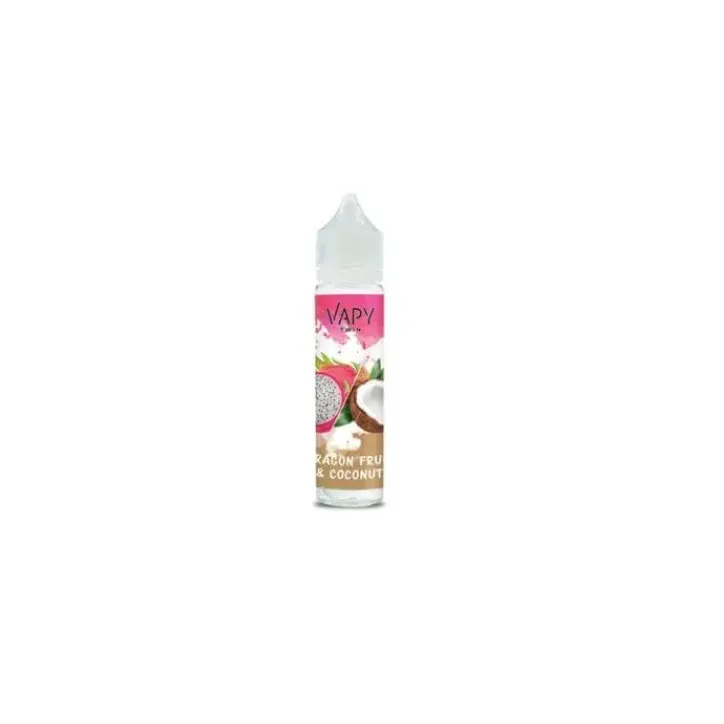 LONGFILL VAPY TWIN 10ml liquidu o smaku DRAGON FRUIT & COCONUT w 60ml butelce