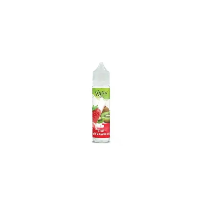 PREMIX LONGFILL VAPY TWIN 10/60ml- KIWI & STRAWBERRY-21