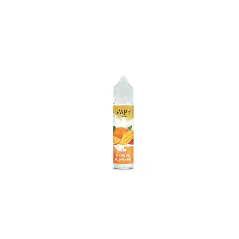 PREMIX LONGFILL VAPY TWIN 10/60ml- ORANGE & MANGO-21