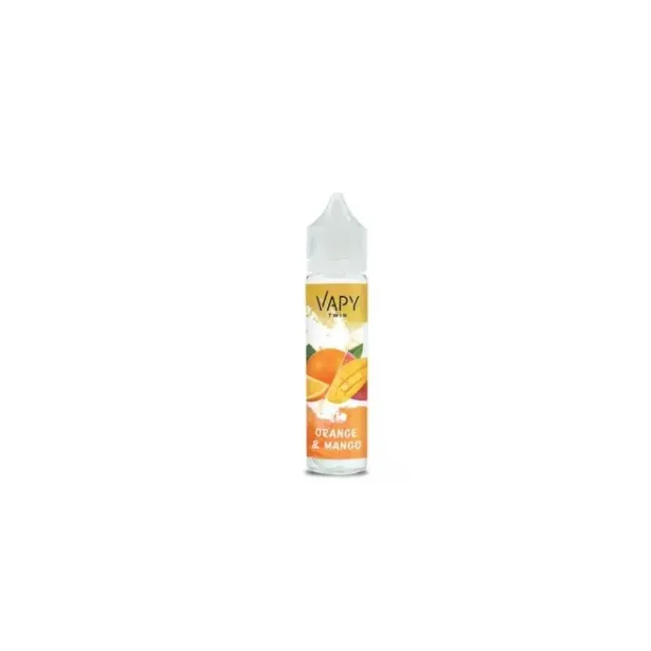 LONGFILL VAPY TWIN o smaku pomarańczy i mango, 60ml butelka